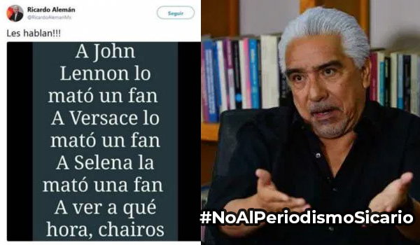 #NoAlPeriodismoSicario